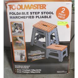 TOASTMASTER FOLDABLE STEP STOOL