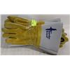 Image 1 : 4 PAIR BDG WELDING UTILITY GLOVES SIZE MED
