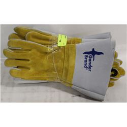 4 PAIR BDG WELDING UTILITY GLOVES SIZE MED
