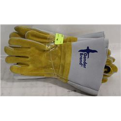 4 PAIR BDG WELDING UTILITY GLOVES SIZE MED