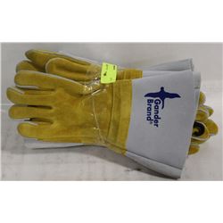 4 PAIR BDG WELDING UTILITY GLOVES SIZE MED