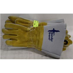4 PAIR BDG WELDING UTILITY GLOVES SIZE MED