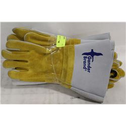 4 PAIR BDG WELDING UTILITY GLOVES SIZE MED