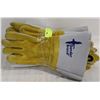 Image 1 : 4 PAIR BDG WELDING UTILITY GLOVES SIZE MED