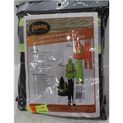 LOT OF 2 NEW PIONEER RAIN SUITS, HI-VIS, SIZE LRG