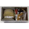 Image 1 : BOX OF ADHESIVE, SANDING DISCS & MORE