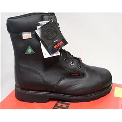 WOLVERINE FORTITUDE 8" BLACK WORKBOOT, SIZE 13W