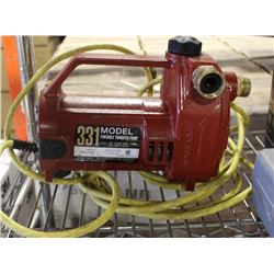 331 MODEL, PORTABLE TRANSFER PUMP 1/2HP