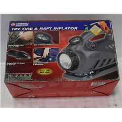 CAMPBELL HAUSFELD 12VOLT TIRE & RAFT INFLATOR