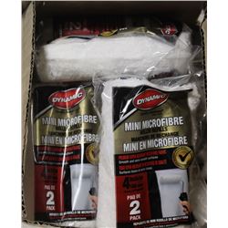 BOX OF 14 MINI MICROFIBER ROLLER REFILLS