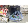 Image 1 : TOTE OF EXTENSION CORDS.
