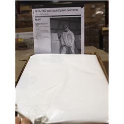 CASE OF 6 FULL BODY LIQUID SPLASH COVERALLS