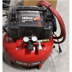 PORTER CABLE AIR COMPRESSOR 150 PSI MODEL C2002