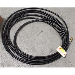 50FT 3/8 AIR HOSE WITH COUPLERS.