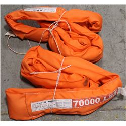 NEW PAIR OF TUFF-LIFT 70000LB SLINGS