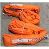 Image 1 : NEW PAIR OF TUFF-LIFT 70000LB SLINGS