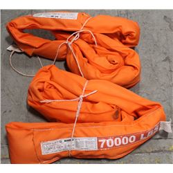 NEW PAIR OF TUFF-LIFT 70000LB SLINGS