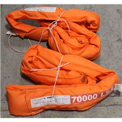 NEW PAIR OF TUFF-LIFT 70000LB SLINGS