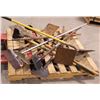 Image 2 : ASSORTED SHOVELS, TAMPERS, SCRAPERS