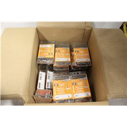 CASE OF TOGGLE BOLTS  1/8 X 3   DRILL 3/9