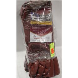 BUNDLE OF 12 XL CHEMICAL RESISTANT GLOVES