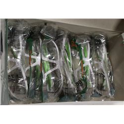 CASE OF SAFETY GLASSES / CLEAR