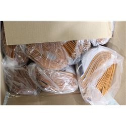 CASE OF APPROX 90 PAIRS OF WHITE CUTGUARDS