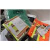 Image 1 : BOX OF ASSORTED NEW SAFETY WEAR, INCLUDES HI-VIS