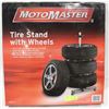 Image 1 : MOTOMASTER TIRE STAND WITH WHEELS