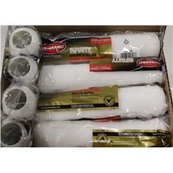 BOX OF DYNAMIC INFINITY LINT FREE ROLLER REFILLS