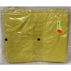 LOT OF 4 LONG RAIN COATS, SIZE LARGE