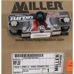 NEW MILLER TWIN TURBO D-RING CONNECTOR FOR FALL