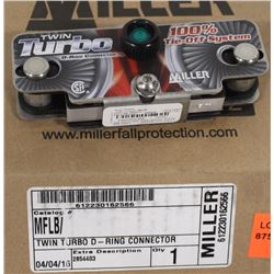 NEW MILLER TWIN TURBO D-RING CONNECTOR FOR FALL