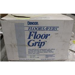 DEVCON FLOORSAVERS FLOOR GRIP, ANTI-SKID COMPOUND