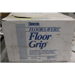 DEVCON FLOORSAVERS FLOOR GRIP, ANTI-SKID COMPOUND