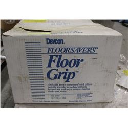 DEVCON FLOORSAVERS FLOOR GRIP, ANTI-SKID COMPOUND