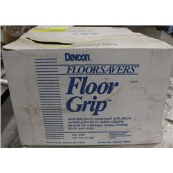 DEVCON FLOORSAVERS FLOOR GRIP, ANTI-SKID COMPOUND