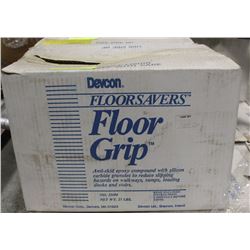 DEVCON FLOORSAVERS FLOOR GRIP, ANTI-SKID COMPOUND