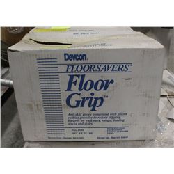 DEVCON FLOORSAVERS FLOOR GRIP, ANTI-SKID COMPOUND
