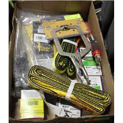 FLAT OF NEW TOOLS, INCLUDES VISE GRIP, SCREW