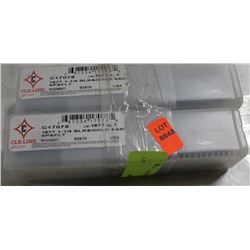 LOT OF 2 BLACK & GOLD DRILL BITS: 1-1/4"