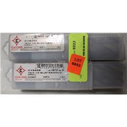 LOT OF 12 BLACK & GOLD DRILL BITS: 1/2"