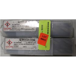 LOT OF 12 BLACK & GOLD DRILL BITS: 1/2"