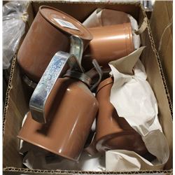 LOT OF 4 NEW OIL/GREASE CANS