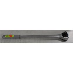 20" LONG JET CHROME RATCHET, 3/4" DRIVE