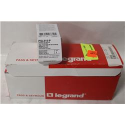 BOX OF 10 CORD ENDS MALE 15AMP