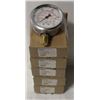 Image 1 : LOT OF 5 PRESSURE GAUGES: RANGE 5000PSI/KPA,