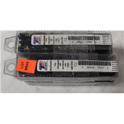 LOT OF 24 DRILL BITS, BLACK & GOLD, 27/64