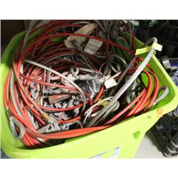 TOTE OF FALL PROTECTION EQUIPMENT