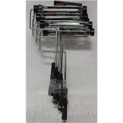 BUNDLE OF 6 NEW EXTRA REACH PAINT ROLLERS